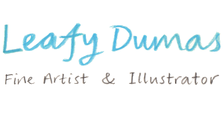 Leafy Dumas - fine artist and illustrator